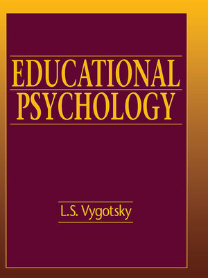 cover image of Educational Psychology